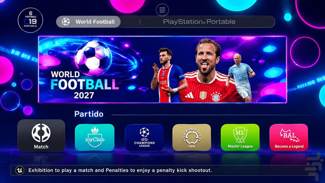 فوتبال eFootball ۲۰۲۷ غیررسمی - عکس بازی موبایلی اندروید