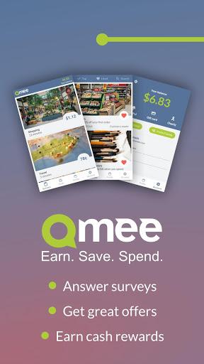 Qmee: Paid Survey Cash Rewards - Image screenshot of android app