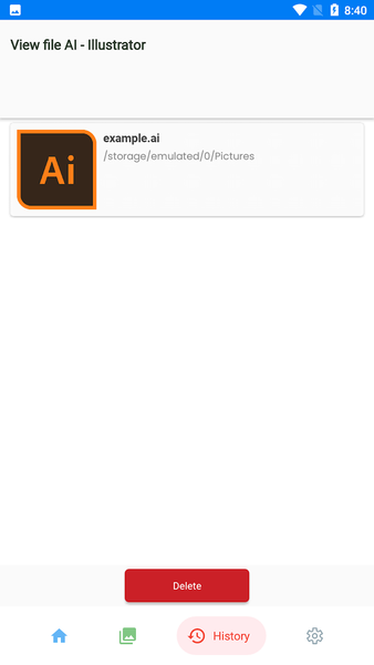 AI File Opener - View Ai File - عکس برنامه موبایلی اندروید