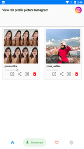 HD Profile Picture Downloader - عکس برنامه موبایلی اندروید
