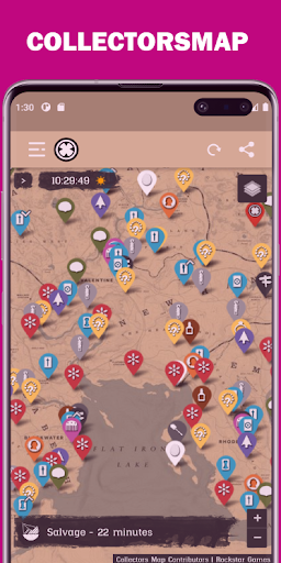 Collectors Map - عکس برنامه موبایلی اندروید