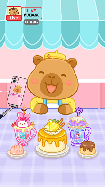 Boba Tea: Mukbang ASMR - Gameplay image of android game