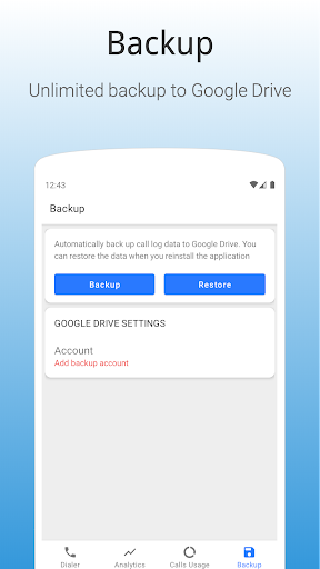Call Log Analytics, Call Notes - عکس برنامه موبایلی اندروید