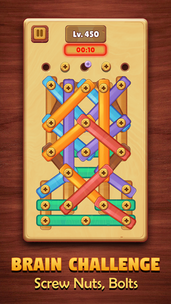 Nuts Bolts: Screws Puzzle - عکس بازی موبایلی اندروید