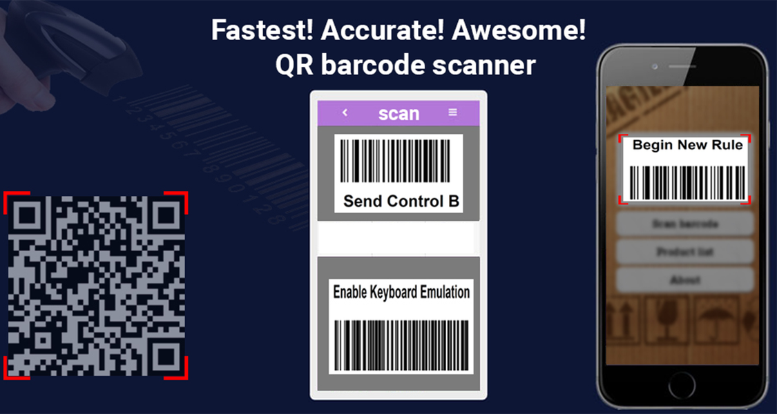 Qr barcode reader scanner pro - عکس برنامه موبایلی اندروید