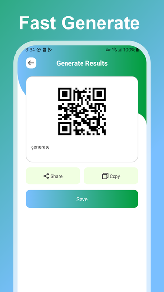 QR Scanner & Generate - عکس برنامه موبایلی اندروید