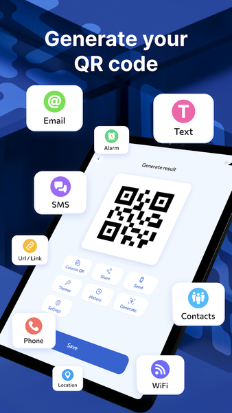 Barcode and QR scanner - عکس برنامه موبایلی اندروید