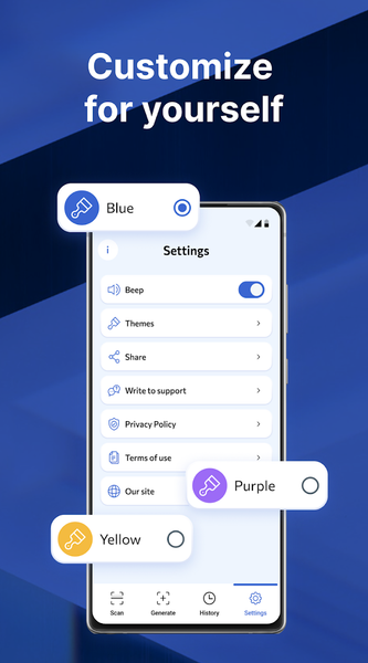 Barcode and QR scanner - عکس برنامه موبایلی اندروید
