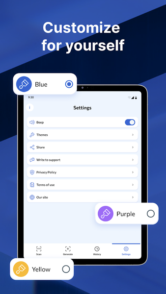 Barcode and QR scanner - عکس برنامه موبایلی اندروید