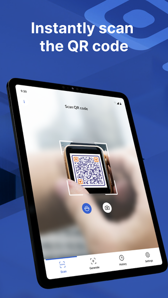 Barcode and QR scanner - عکس برنامه موبایلی اندروید
