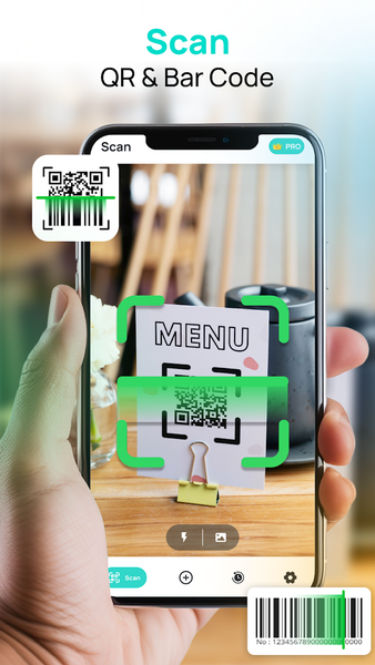 QR Code & Barcode Scanner - عکس برنامه موبایلی اندروید