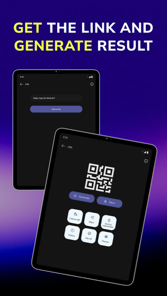 Qr code scanner app, reader - عکس برنامه موبایلی اندروید