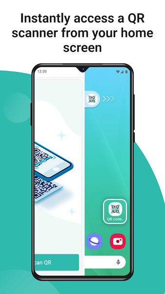 QR & Barcode Scanner Launcher - عکس برنامه موبایلی اندروید