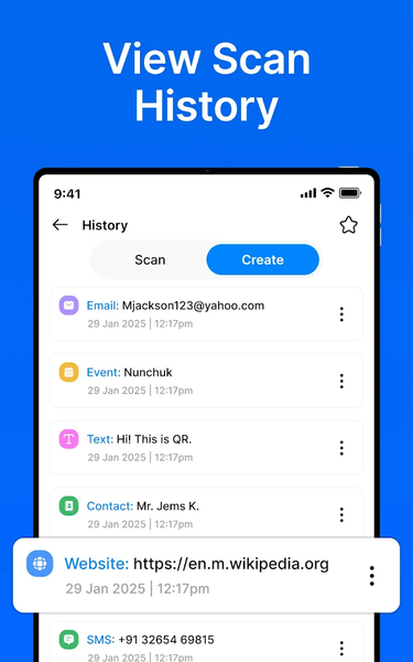 QR & Barcode Scanner, Launcher - عکس برنامه موبایلی اندروید
