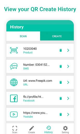 Advance QR Scanner & Generator - Image screenshot of android app