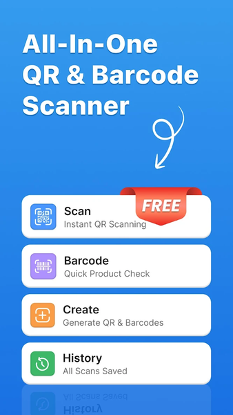 QR & Barcode Scanner: Launcher - عکس برنامه موبایلی اندروید