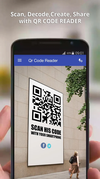 Qr Code Reader - Image screenshot of android app