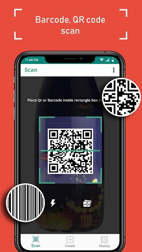 Qr Code Reader - عکس برنامه موبایلی اندروید