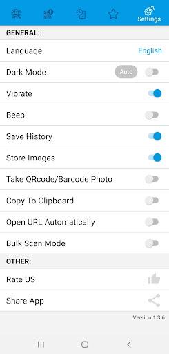 QR and Barcode Scanner PRO - عکس برنامه موبایلی اندروید