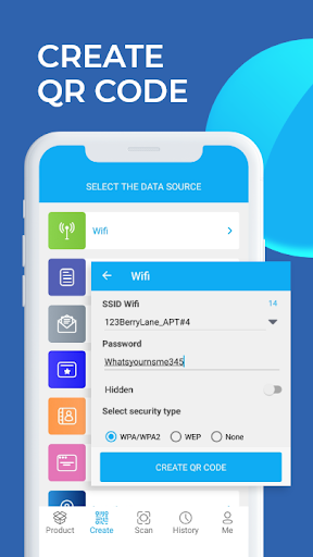 QRCode Reader: Barcode Scanner - عکس برنامه موبایلی اندروید