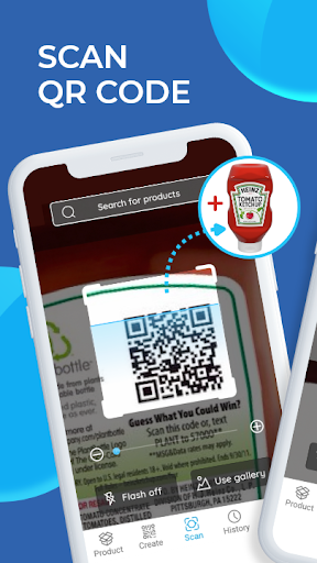 QRCode Reader: Barcode Scanner - عکس برنامه موبایلی اندروید