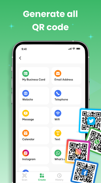 QR Code Scanner & Barcode Scan - عکس برنامه موبایلی اندروید