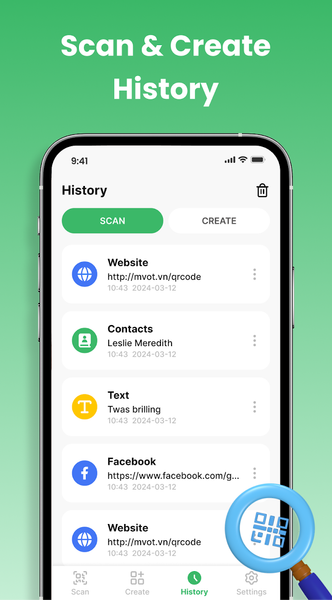 QR Code Scanner & Barcode Scan - عکس برنامه موبایلی اندروید