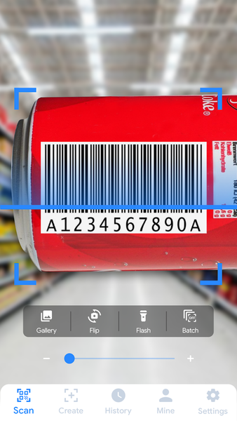 QR Code Scanner, Scanner App - عکس برنامه موبایلی اندروید