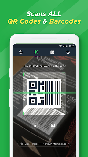 QR Code Reader-Barcode Scanner - Image screenshot of android app