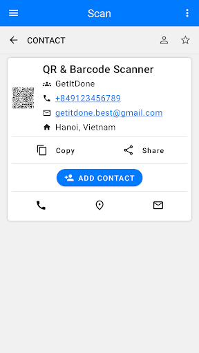 QR & Barcode Scanner - عکس برنامه موبایلی اندروید