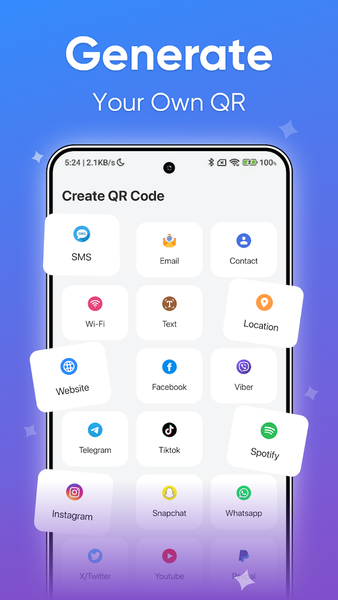 QR & Barcode Scanner Pro - عکس برنامه موبایلی اندروید