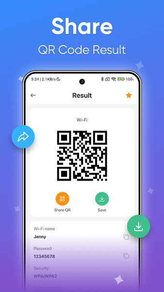 QR & Barcode Scanner Pro - عکس برنامه موبایلی اندروید