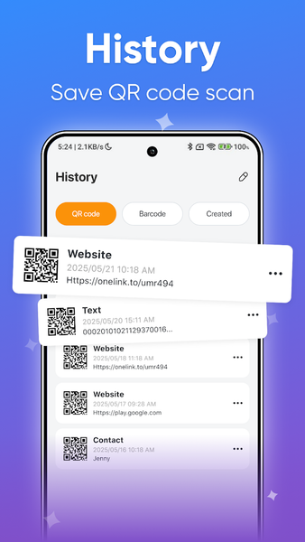 QR & Barcode Scanner Pro - عکس برنامه موبایلی اندروید