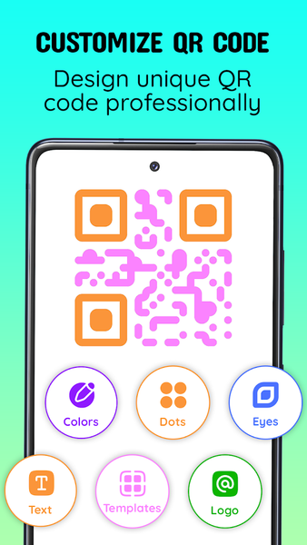 QR Code AI Generator & Scanner - عکس برنامه موبایلی اندروید