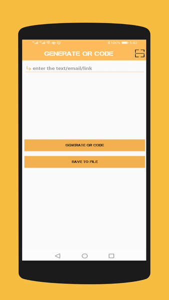 QR Code Generator - QR Scanner - Image screenshot of android app