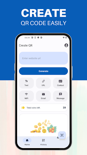 QR Code Maker: Generate & Scan - عکس برنامه موبایلی اندروید