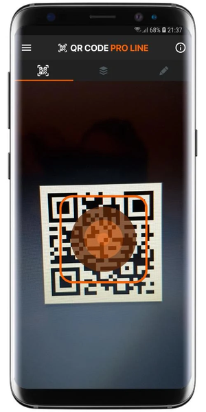 QR Code Reader Pro Line - عکس برنامه موبایلی اندروید