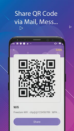 QR Reader & Barcode Generator - عکس برنامه موبایلی اندروید