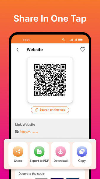 Read QR Code - Barcode Scanner - Image screenshot of android app