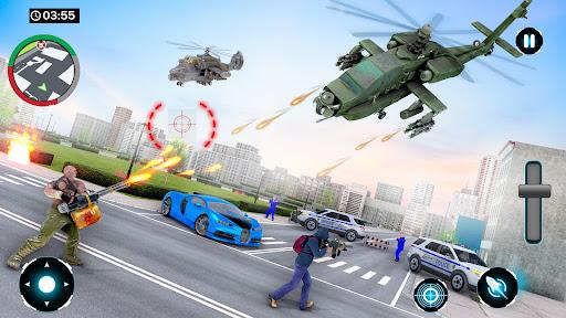 US Army Car Driver Crime Fight - Gameplay image of android game