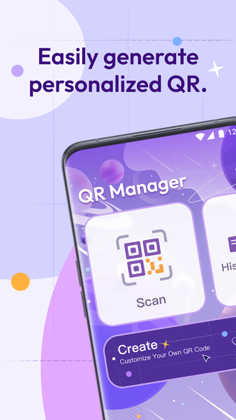 QR Manager - عکس برنامه موبایلی اندروید