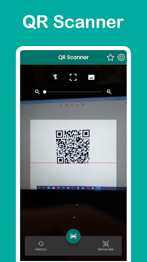 QR Code Scanner & Barcode Scanner (QR Code reader) - عکس برنامه موبایلی اندروید