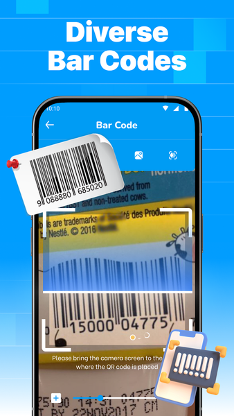 QR Code Maker and Scanner App - عکس برنامه موبایلی اندروید