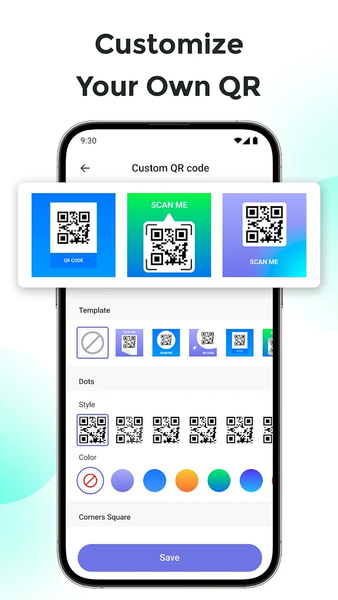 QR Scanner, Barcode Reader - عکس برنامه موبایلی اندروید