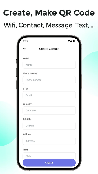 QR Scanner, Barcode Reader - عکس برنامه موبایلی اندروید