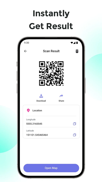 QR Scanner, Barcode Reader - عکس برنامه موبایلی اندروید