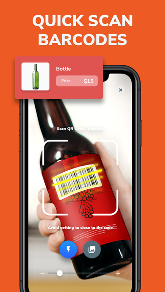 Fast QR & Barcode Reader - Image screenshot of android app