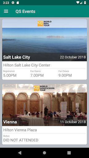QS Events - Image screenshot of android app
