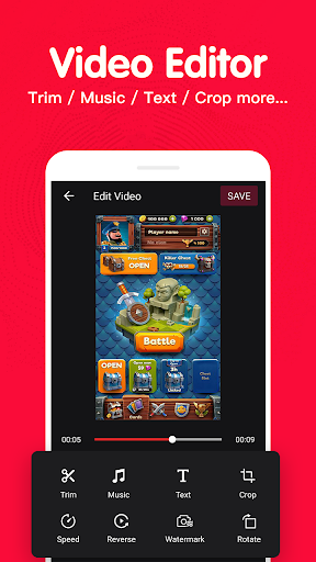Screen Recorder - Game Recoder - Image screenshot of android app