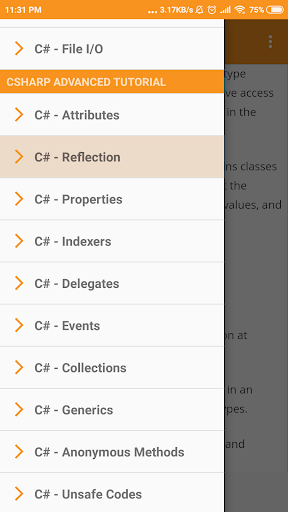 C# Tutorial - عکس برنامه موبایلی اندروید